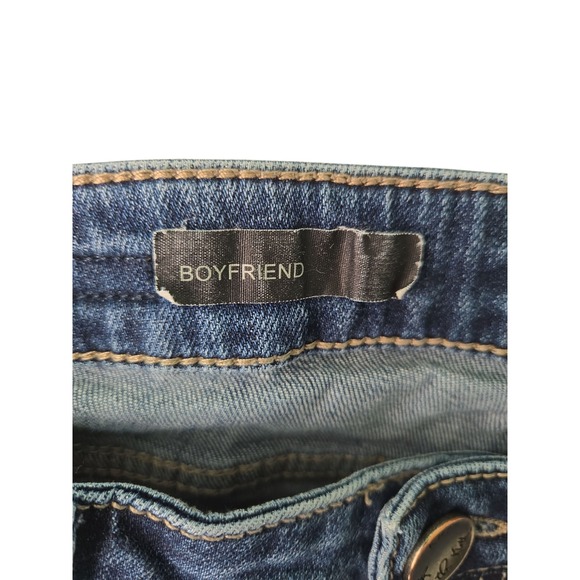 KUT from‎ the Kloth Boyfriend Jeans Medium Wash Distressed Size 2 - Picture 4 of 14